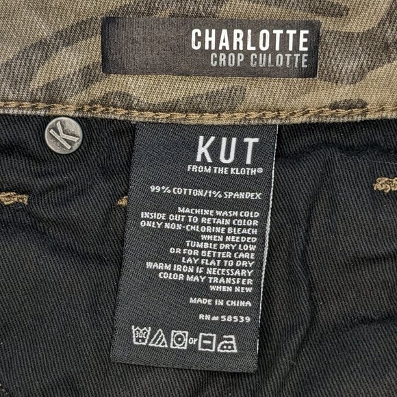 Veste Femme Kut From The Kloth - Taille M - Coton Vert Cargo - Capuche Et Zip